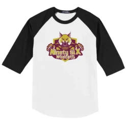 Ninety Six Wildcats Adult Baseball Tee