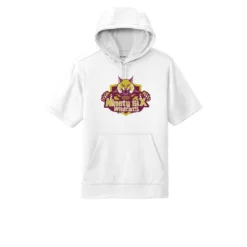 Ninety Six Wildcats Adult Short Sleeve Hoodie