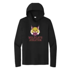 Wildcats Athletics Adult Long Sleeve Hooded Tee