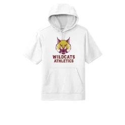 Wildcats Athletics Adult Short Sleeve Hoodie