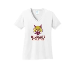 Wildcats Athletics Ladies V-Neck
