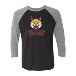 Wildcats Athletics Adult Baseball Tee