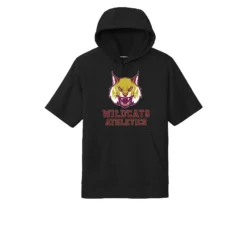 Wildcats Athletics Adult Short Sleeve Hoodie
