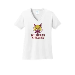 Wildcats Athletics Ladies V-Neck