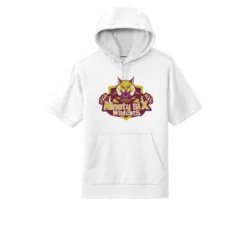 Ninety Six Wildcats Adult Short Sleeve Hoodie