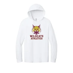 Wildcats Athletics Adult Long Sleeve Hooded Tee